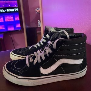 Vans classic ski-hi high top shoes